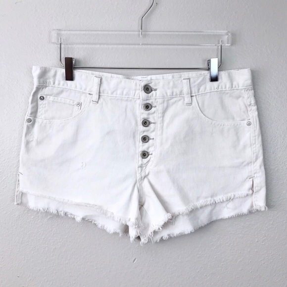 Free People Pants - Free People Runaway Slouch Cut Off Shorts